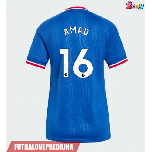 Lacne Ženy Futbalové dres Manchester United Amad Diallo #16 2026-27 Krátky Rukáv - Preč